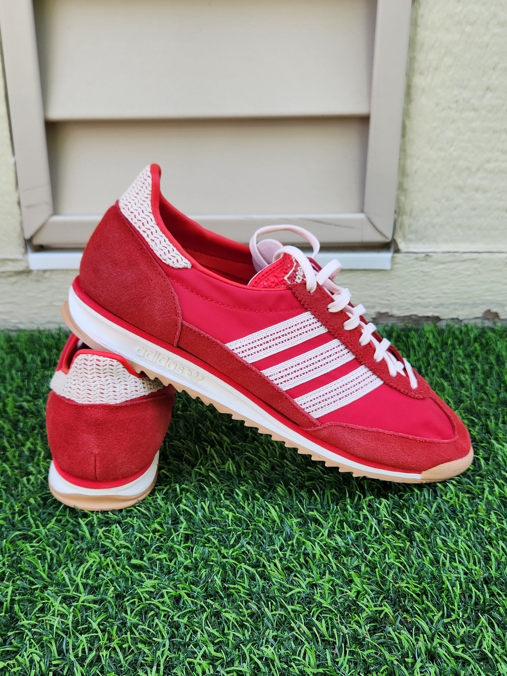 Adidas SL 72 OG Scarlet Crochet JI2746 Size 9